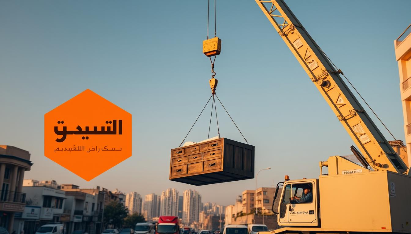 ونش رفع الاثاث بالمنوفية بخصم 30% من شركة الحر